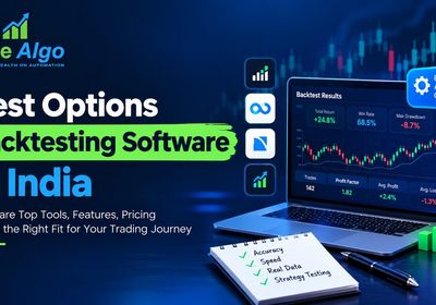 EliteAlgo backtesting dashboard showing win rate, profit factor, and drawdown for an options strategy — best options backtesting software India